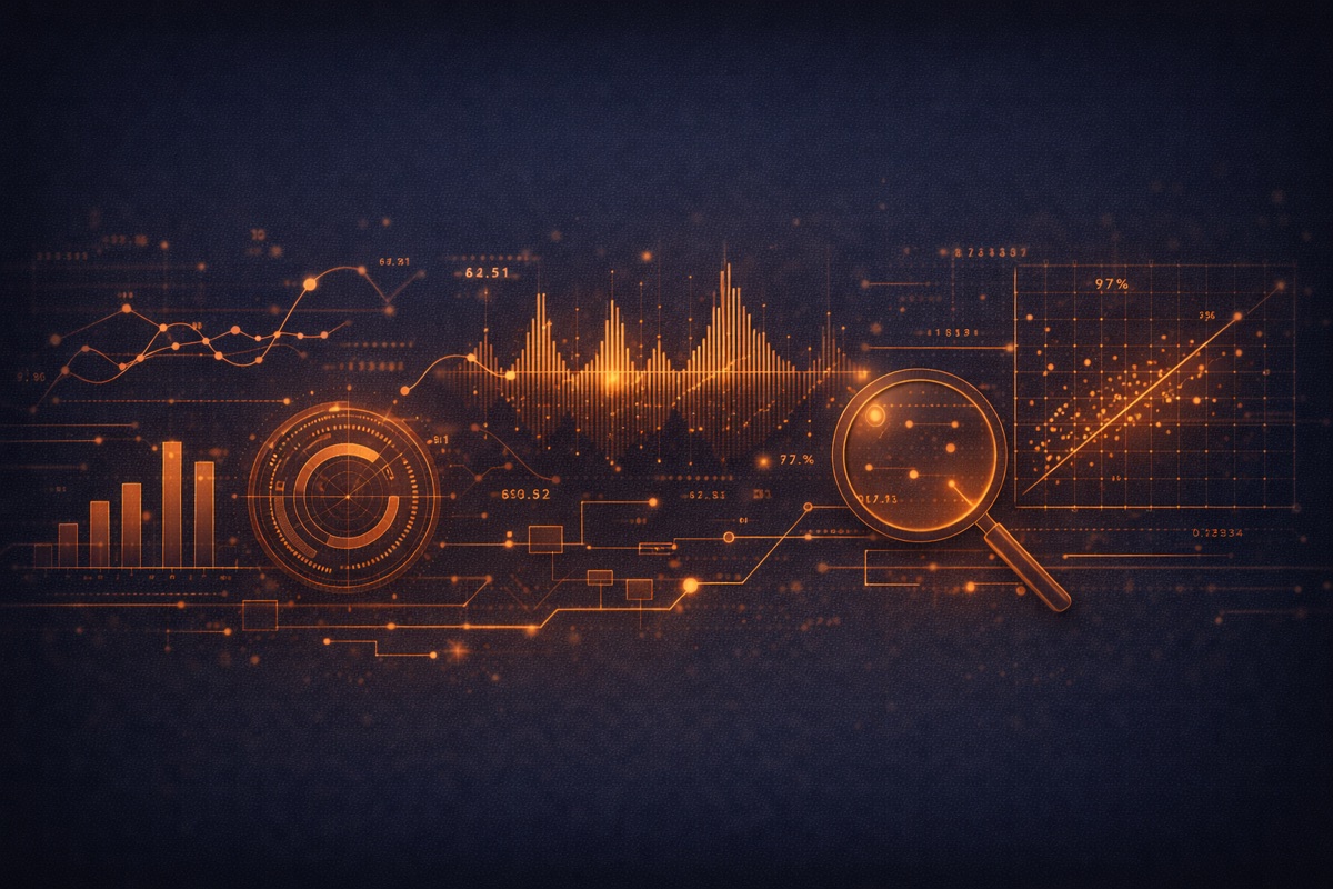 Analytics dashboard with charts and data visualization for pricing analysis